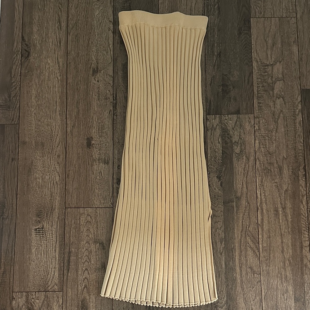 Petal & Pup ribbed fitted skirt